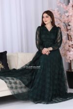 ⁦فستان دنتيل طويل⁩ - الصورة ⁦2⁩