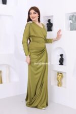 ⁦فستان راقي ناعم⁩ - الصورة ⁦2⁩