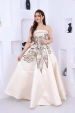 فستان طويل فخم انيق