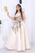 ⁦فستان طويل فخم انيق⁩ - الصورة ⁦2⁩