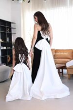 ⁦فستان بناتي بتطريز ورد⁩ - الصورة ⁦5⁩