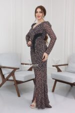⁦فستان سهرة تايجر⁩ - الصورة ⁦3⁩