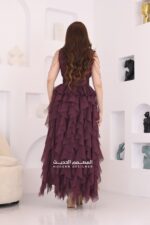 فستان سهرة تل بطبقات فخمه - الصورة 3