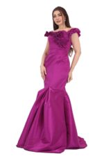 ⁦فستان سهرة راقي أنيق⁩ - الصورة ⁦8⁩