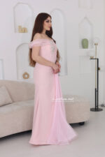 ⁦فستان سهرة سواريه ملكي⁩ - الصورة ⁦3⁩