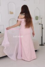 ⁦فستان سهرة سواريه ملكي⁩ - الصورة ⁦4⁩