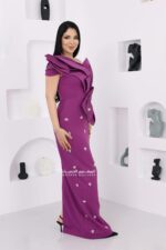 ⁦فستان سهرة طويل مناسبات⁩ - الصورة ⁦3⁩