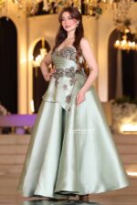 ⁦فستان سهرة عصري انيق⁩ - الصورة ⁦3⁩