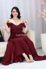 ⁦فستان سهرة عصري فاخر⁩ - الصورة ⁦5⁩