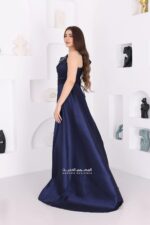 ⁦فستان سهرة انيق بفونكة بالكتف⁩ - الصورة ⁦6⁩