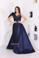 ⁦فستان سهرة انيق بفونكة بالكتف⁩ - الصورة ⁦4⁩