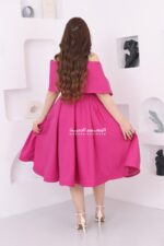 ⁦فستان سهرة قصير فاخر⁩ - الصورة ⁦2⁩