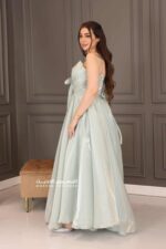 ⁦فستان سهرة كسرات أنيقة⁩ - الصورة ⁦2⁩