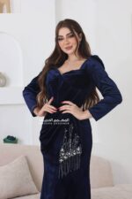 ⁦فستان سهرة مخمل⁩ - الصورة ⁦8⁩