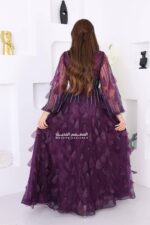 ⁦فستان سهرة ملكي بتطريز فاخر⁩ - الصورة ⁦3⁩