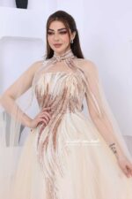 ⁦فستان سهرة ملكي راقي⁩ - الصورة ⁦3⁩