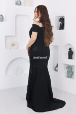 ⁦فستان سوارية طويل  ملكي⁩ - الصورة ⁦6⁩