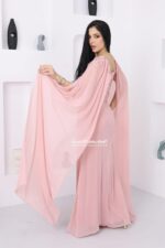 ⁦فستان سواريه باكمام منديل فخمة⁩ - الصورة ⁦3⁩