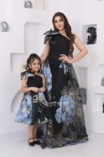 ⁦فستان سواريه بناتي ملكي أنيق فخم⁩ - الصورة ⁦3⁩