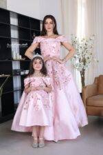 ⁦فستان سواريه بناتي بتصميم راقي⁩ - الصورة ⁦3⁩