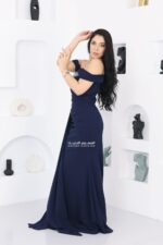 ⁦فستان سواريه سهرة بتطريز فخم⁩ - الصورة ⁦2⁩