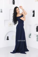 ⁦فستان سواريه سهرة بتطريز فخم⁩ - الصورة ⁦3⁩