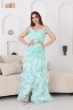 ⁦فستان سواريه ناعم فاخر⁩ - الصورة ⁦3⁩