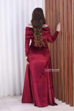 ⁦فستان شتوي مناسبات ناعم⁩ - الصورة ⁦8⁩
