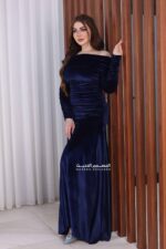 ⁦فستان شتوي مناسبات ناعم⁩ - الصورة ⁦5⁩