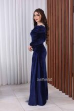 ⁦فستان شتوي مناسبات ناعم⁩ - الصورة ⁦4⁩