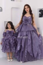 ⁦فستان طويل سهرة أنيق⁩ - الصورة ⁦5⁩
