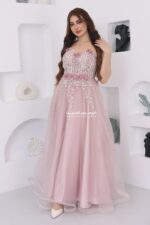 فستان طويل سهرة راقي
