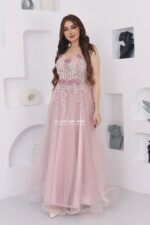 ⁦فستان طويل سهرة راقي⁩ - الصورة ⁦2⁩