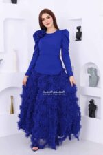 ⁦فستان طويل فاخر⁩ - الصورة ⁦3⁩