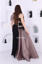 ⁦فستان طويل مناسبات ناعم⁩ - الصورة ⁦3⁩