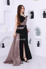 ⁦فستان طويل مناسبات ناعم⁩ - الصورة ⁦4⁩