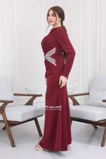 ⁦فستان طويل ناعم⁩ - الصورة ⁦3⁩