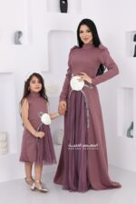 ⁦فستان طويل ناعم مناسبات⁩ - الصورة ⁦7⁩