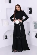 ⁦فستان طويل ناعم مناسبات⁩ - الصورة ⁦4⁩