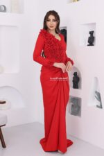 ⁦فستان ملكي ناعم بورد فاخر⁩ - الصورة ⁦4⁩