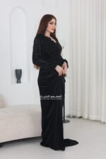 ⁦فستان مخمل ناعم⁩ - الصورة ⁦7⁩