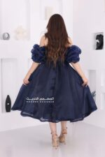 ⁦فستان ميدي سهرة بتطريز راقي⁩ - الصورة ⁦7⁩