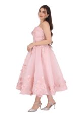 ⁦فستان ميدي سهرة فخم⁩ - الصورة ⁦3⁩