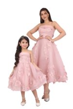 ⁦فستان ميدي سهرة فخم⁩ - الصورة ⁦4⁩