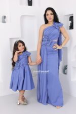 ⁦فستان بناتي ناعم بورد فخم⁩ - الصورة ⁦6⁩