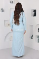 ⁦فستان ناعم فخم⁩ - الصورة ⁦4⁩