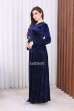 ⁦فستان ناعم فخم شتوي⁩ - الصورة ⁦4⁩