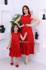 ⁦فستان بناتي فاخر ناعم⁩ - الصورة ⁦14⁩