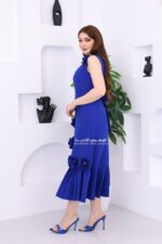 ⁦فستان ناعم قصير فخم⁩ - الصورة ⁦6⁩