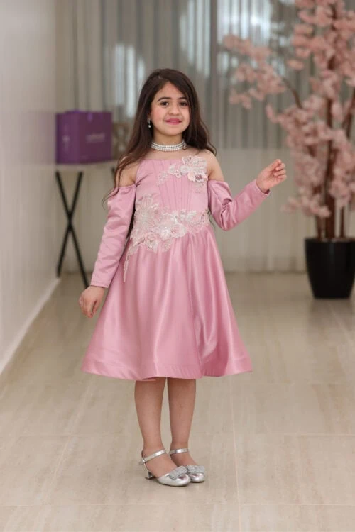 فستان بناتي مناسبات أنيق